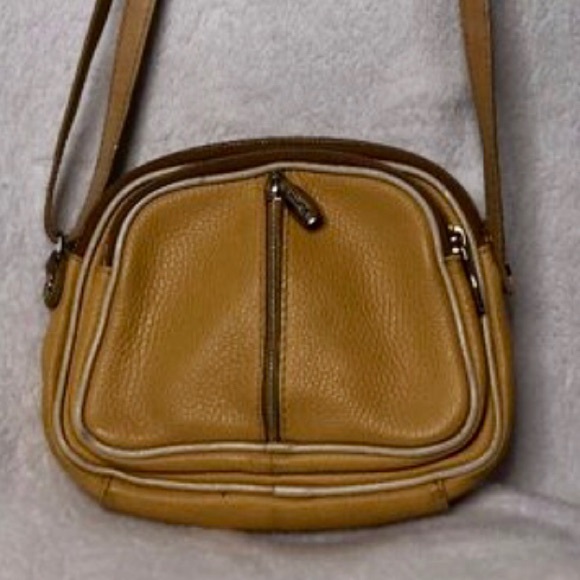 Valentina Handbags - Valentina  Womens Leather Mini Crossbody Bag OS